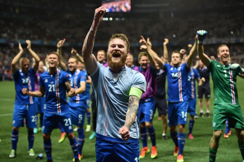  Iceland will now go on to play France for a place in the semi-finals