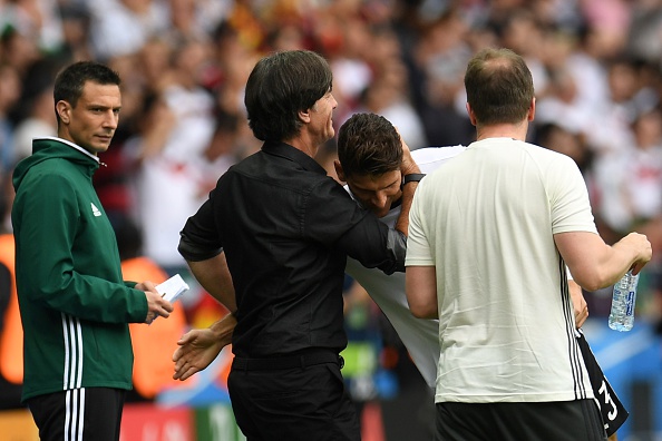  Joachim Low uses Mario Gomez as a Wet Wipe