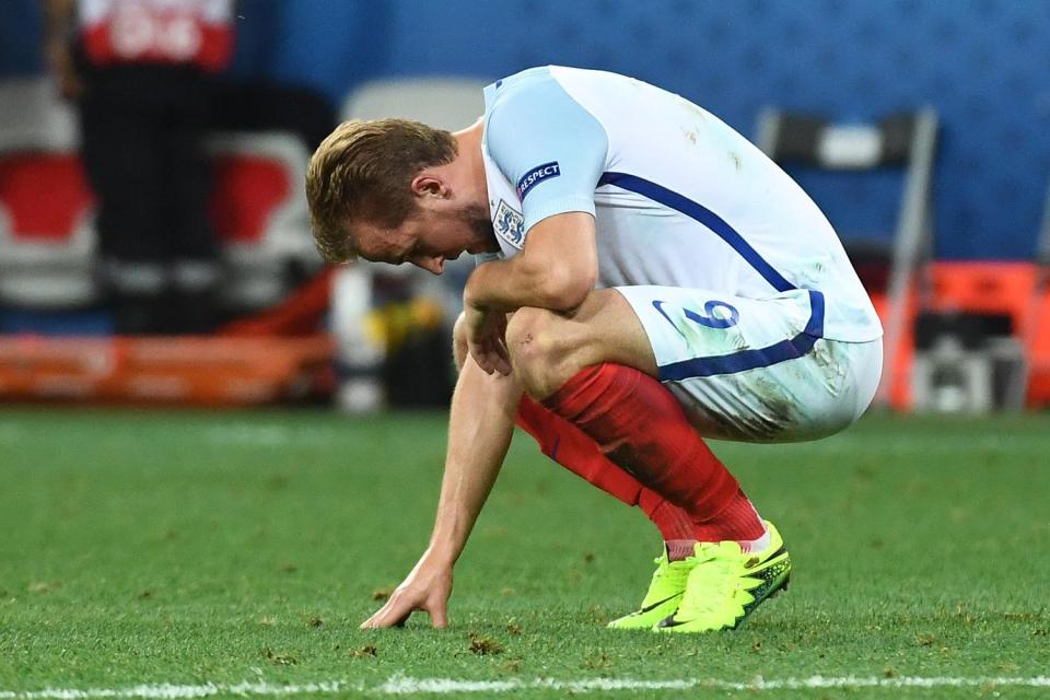  Stars including Tottenham's Harry Kane were not good enough throughout the Euros