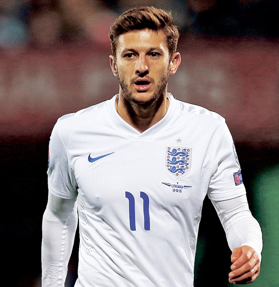  No matter how England get on in the Euros, you will always be able to boast about Brit Adam Lallana - just look at that face!