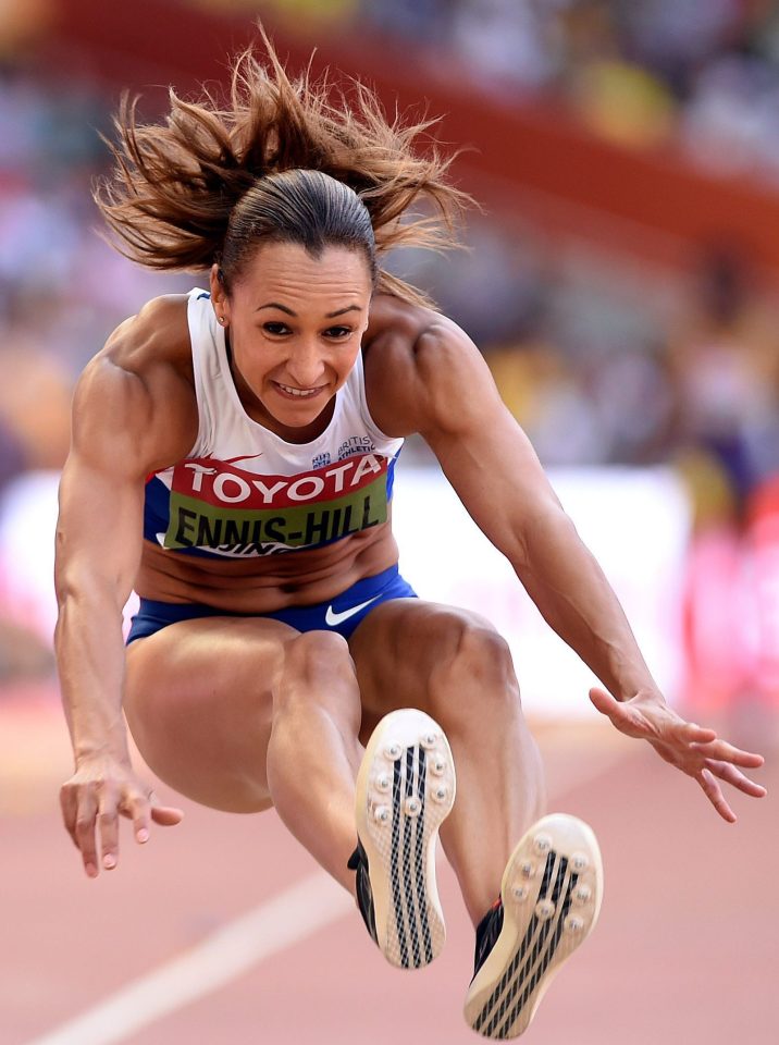  Ennis-Hill is stepping up her training before the summer extravaganza in Brazil