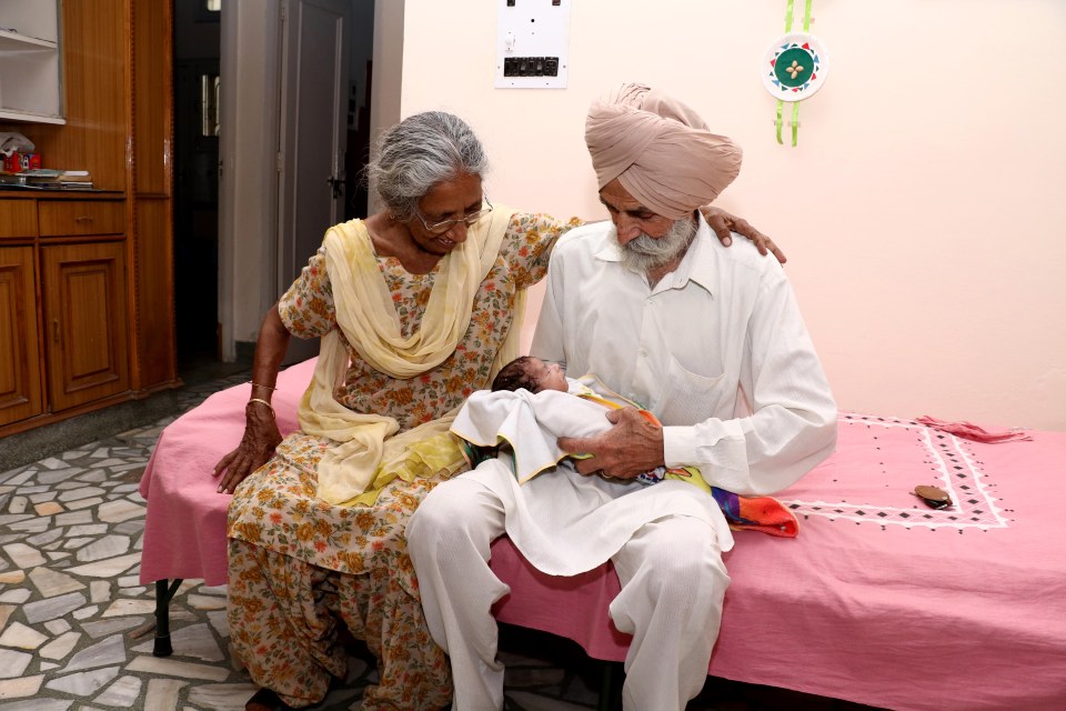  The couple spent all their savings on IVF treatment, costing £2,000 each round, but were overjoyed when Daljinder conceived the third time