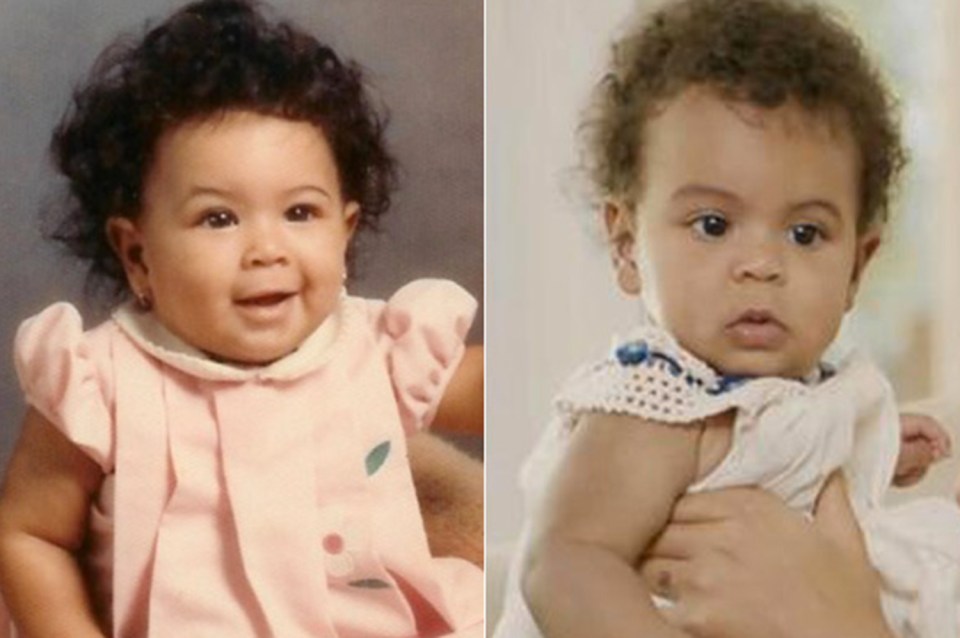  Like mother, like daughter! This sweet throwback Beyonce shared on Instagram makes our hearts melt