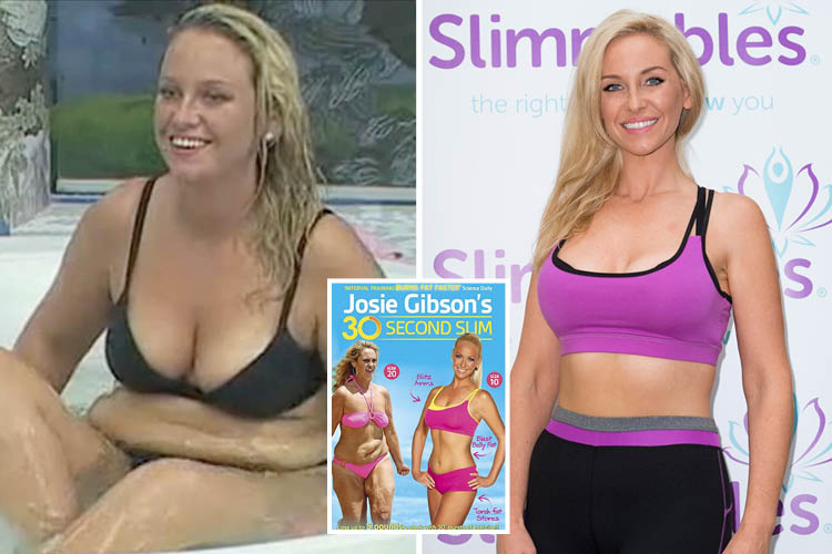  Josie Gibson was motivated to lose weight after bikini photos of her on holiday emerged