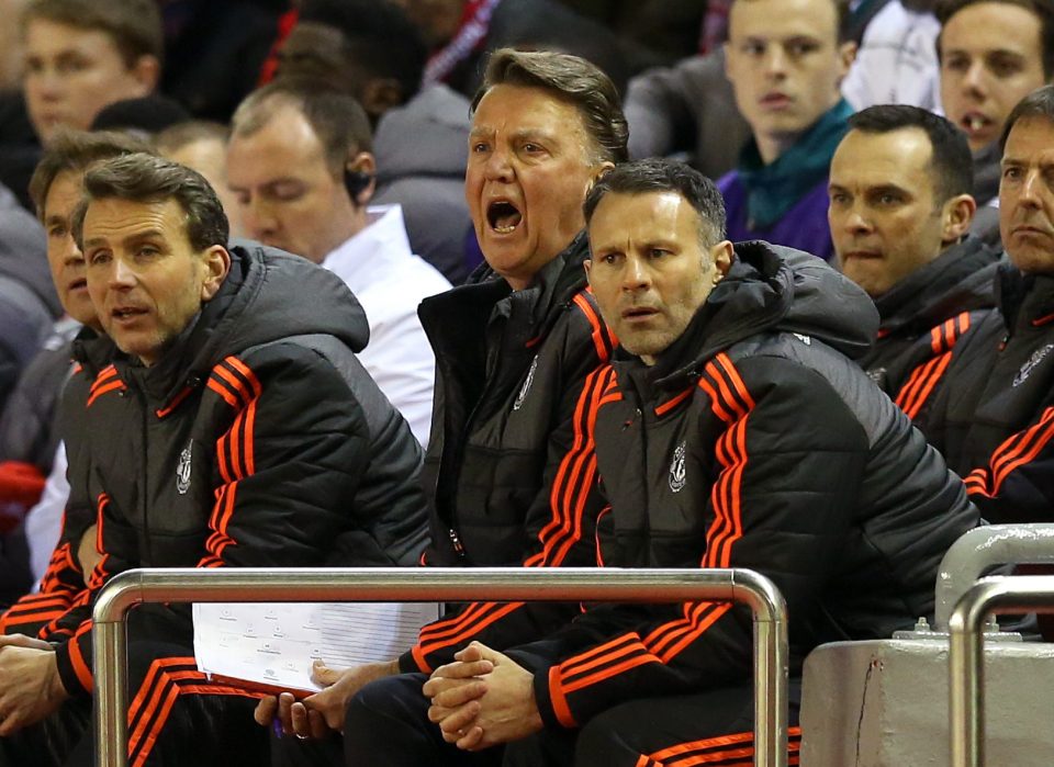 Giggs had two frustrating seasons as assistant manager to Louis van Gaal 