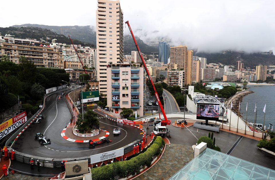 An eventful weekend in Monaco included the safety car briefly leading Aussie Daniel Ricciardo and Co