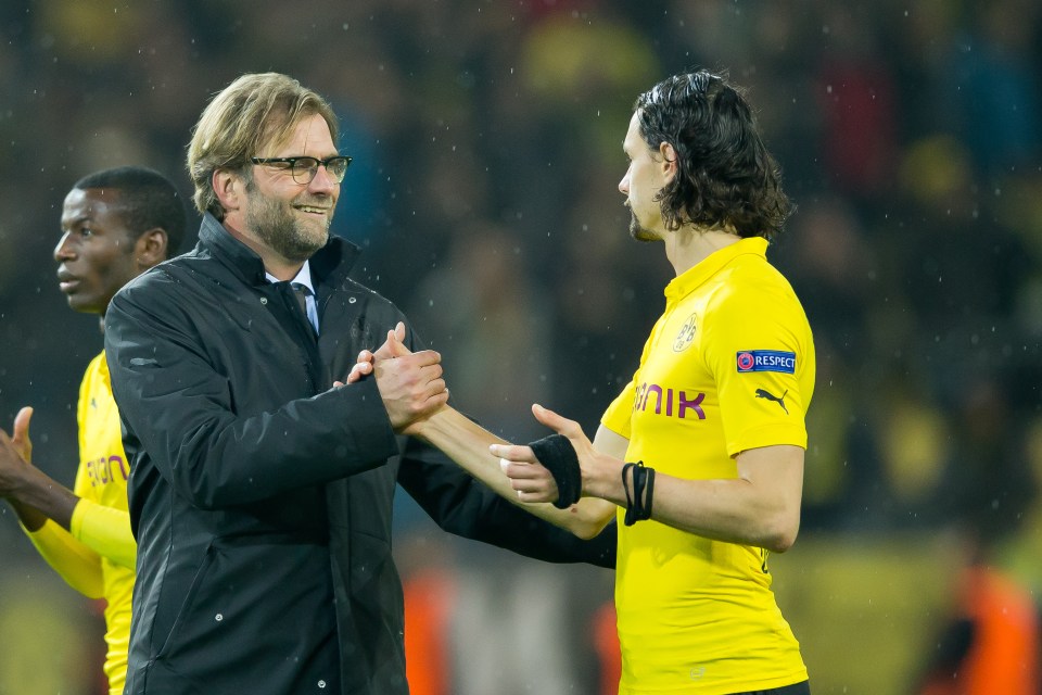  Former Dortmund employees Neven Subotic and Jurgen Klopp could be reunited