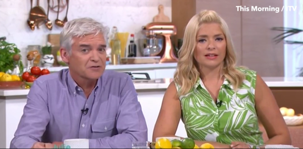 Holly Willoughby and Phillip Schofield