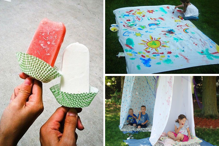  Take advantage of these ingenious ideas to keep your kids entertained