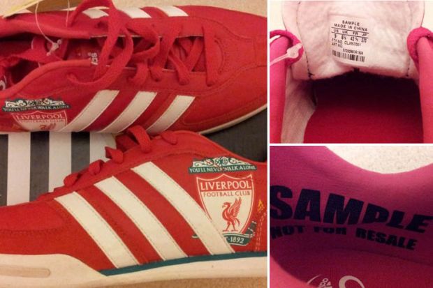 Are these the most expensive trainers ever to go on eBay?