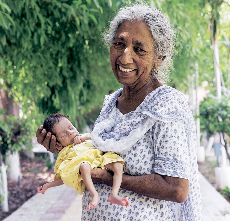  Daljinder Kaur was overjoyed when she finally fell pregnant in her 70s