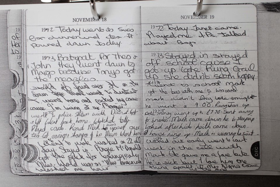  Paula wrote in her diaries of a previous suicide bid before she was found hanged in the garage of her home