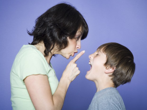 Parent And Child Arguing