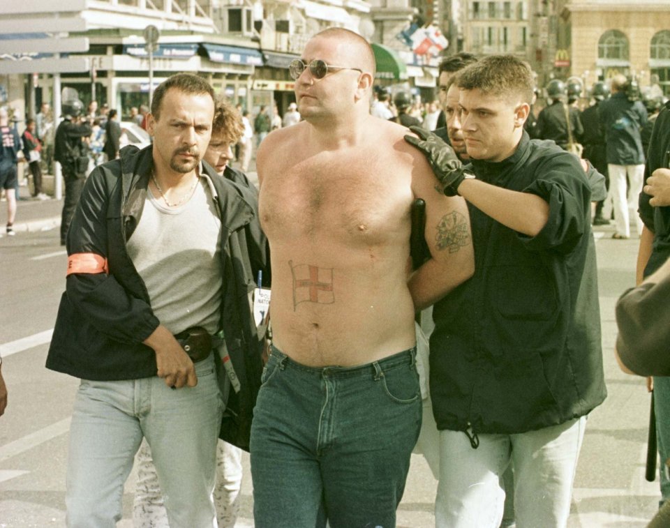  French police will be hoping to avoid a repeat of 1998's World Cup where England fans clashed with Tunisia supporters for two days