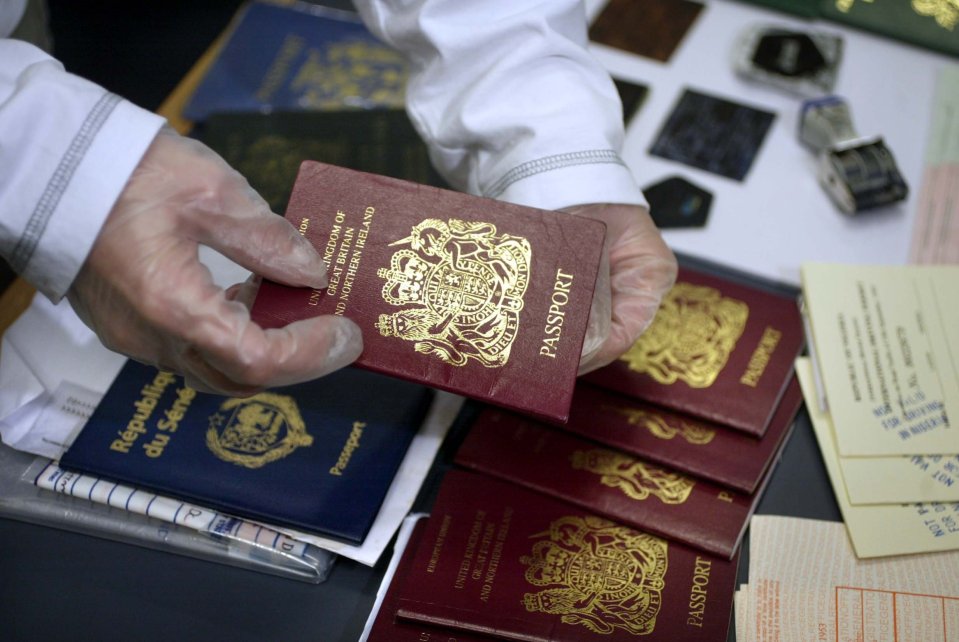  Migrants are feared to have ‘slipped’ into Britain using fake passports