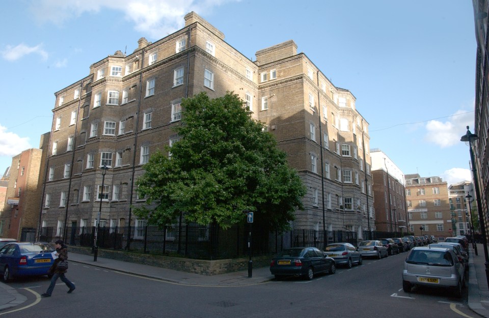  May's London home is on Abbey Orchard Street