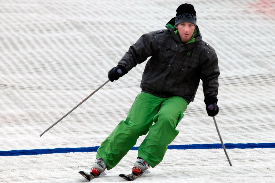  British skiier Alain Baxter was stripped of his bronze medal after failing  test