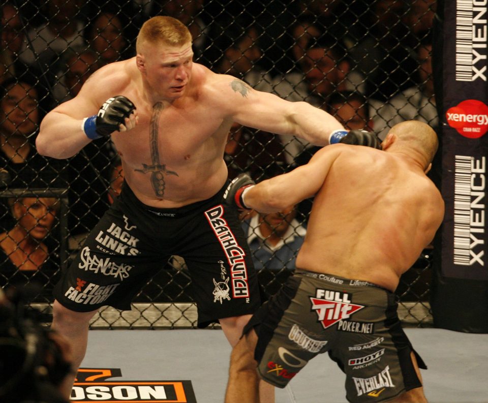  Former UFC heavyweight champion Brock Lesnar returns to the sport