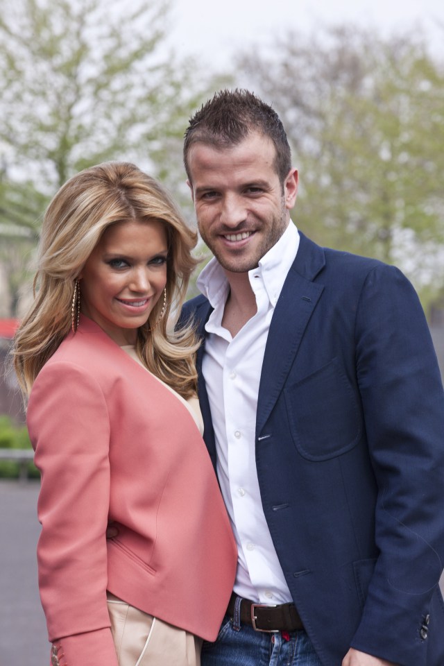  Raphael van der Vaart pictured with former wife Sylvie in 2012