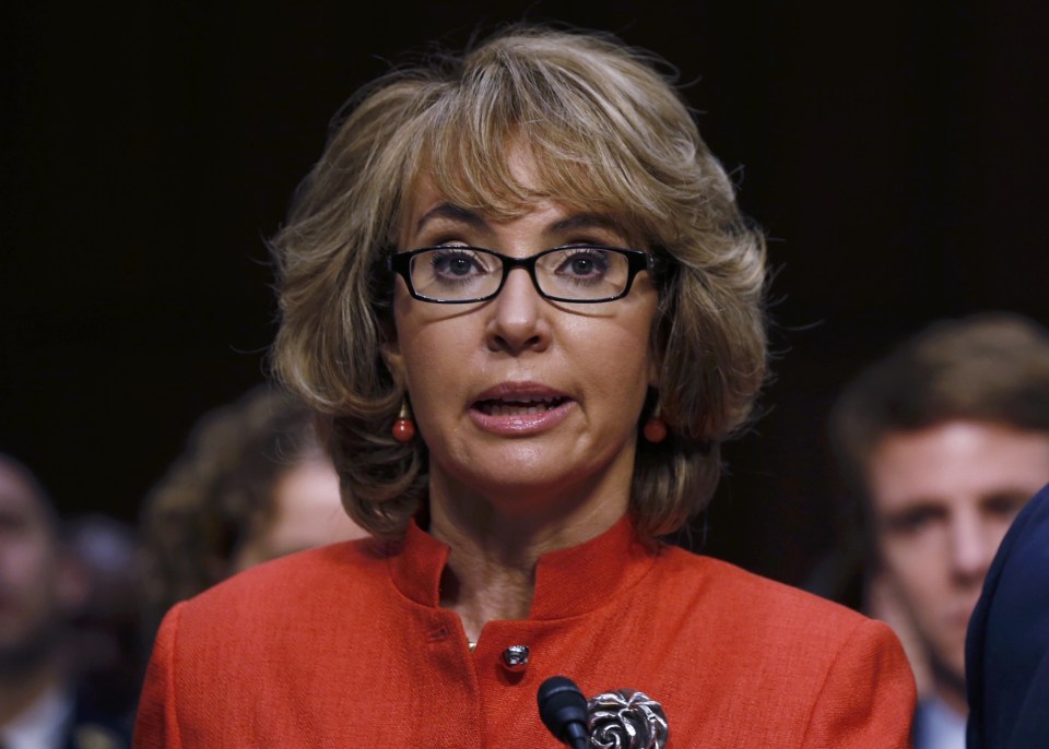  Campaigner ... Former U.S. Rep. Gabrielle Giffords was shot by a stalker