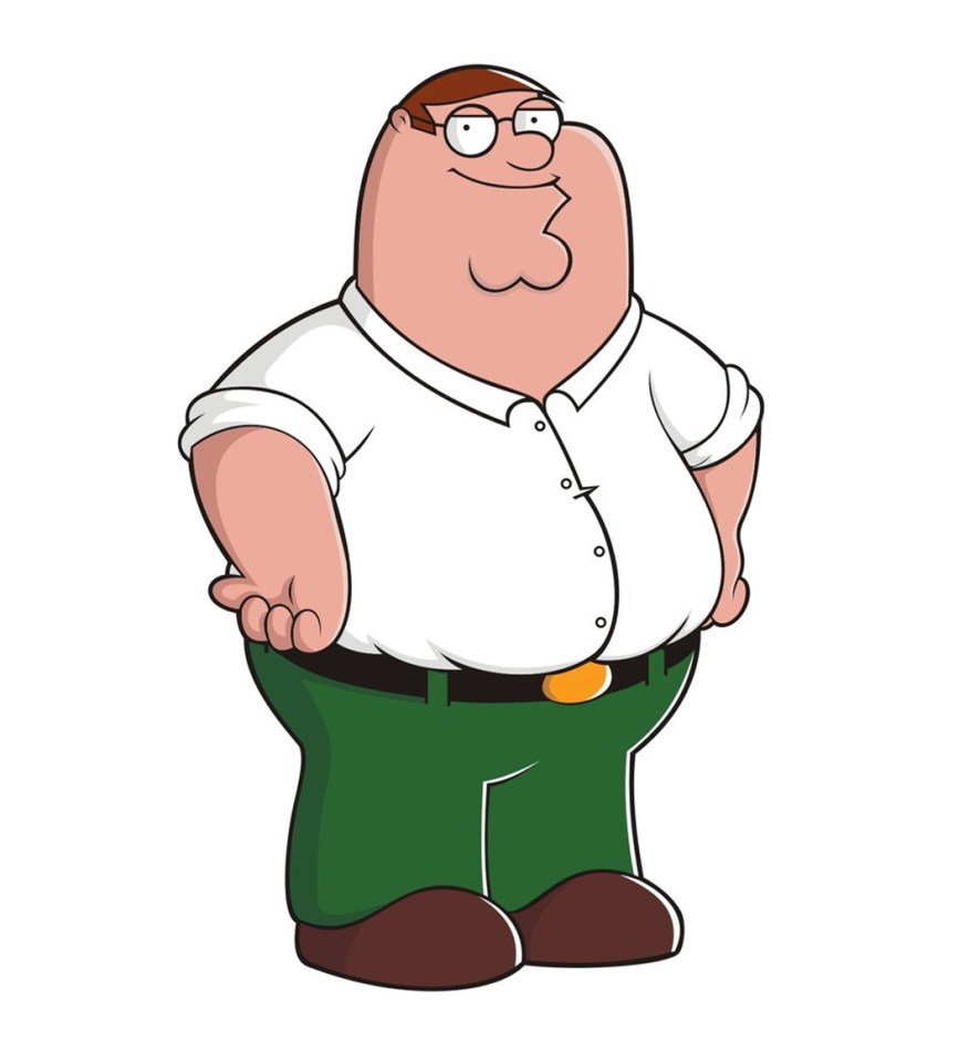 Family Guy's Peter Griffin,