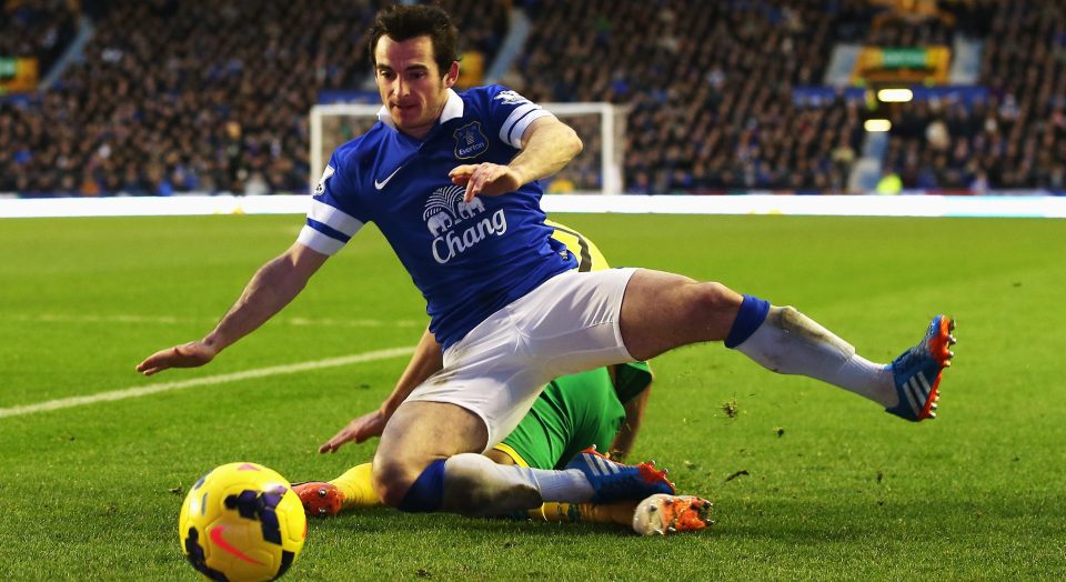  Leighton Baines was one of a number of players to struggle under Roberto Martinez who could not improve the club's defence over his three-year stay