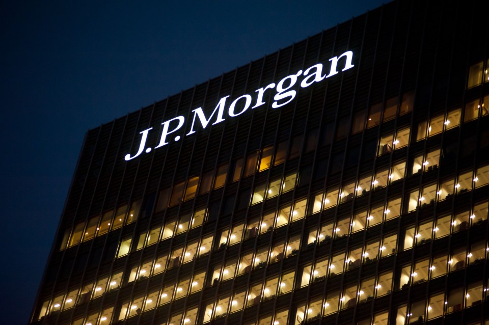  Dont bank on it ... JP Morgan has said Brexit could see it shift up to 4,000 roles abroad