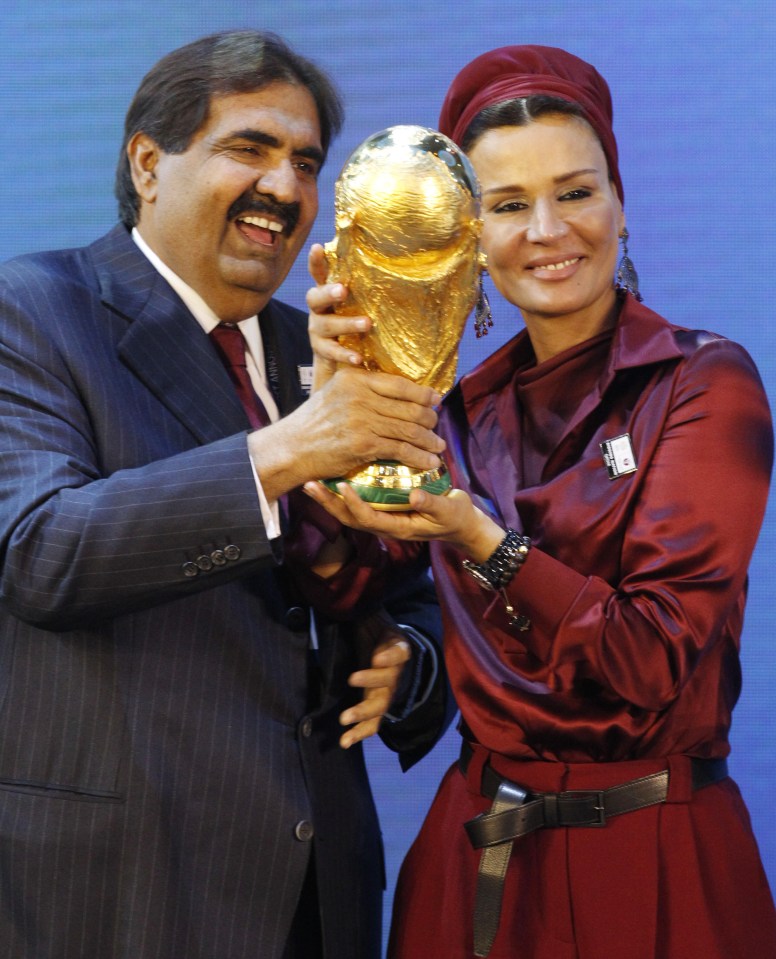 Sheika Mozah bint Nasser al-Misned, Sheikh Hamad bin Khalifa Al-Thani