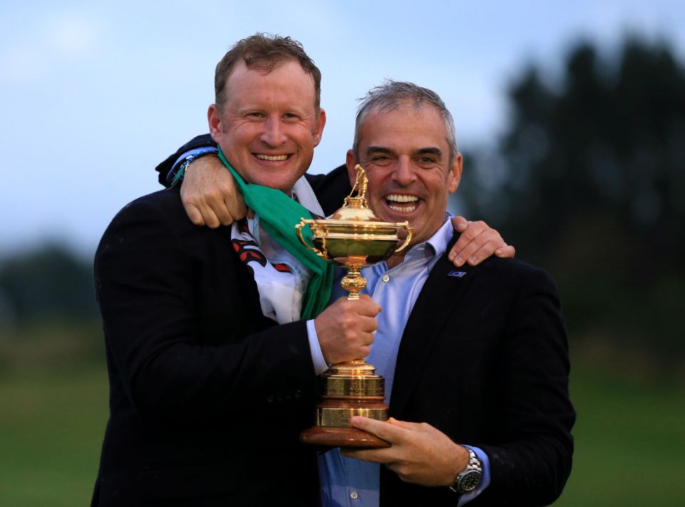  Jamie Donaldon's wedge shot at Gleneagles in 2014 secure Europe the Ryder Cup