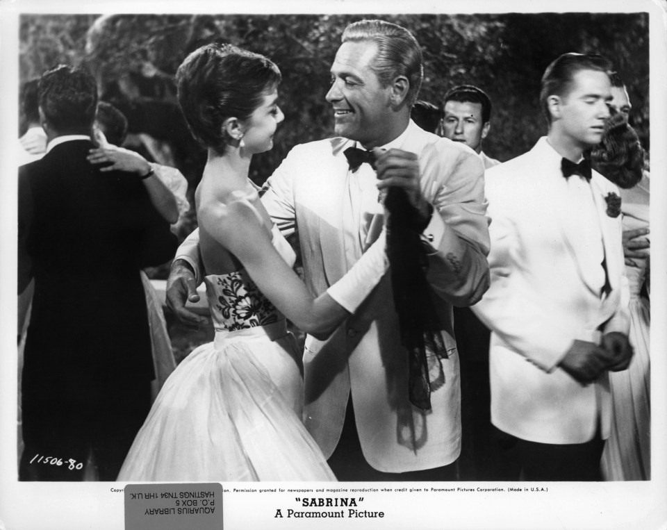  Audrey and William Holden performing in Sabrina