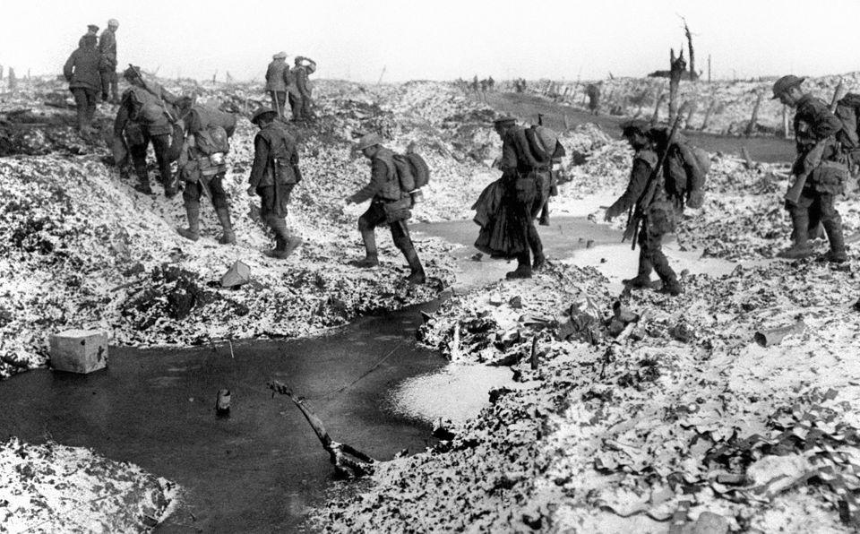  As the stalemate entered the winter months the battlefield became a quagmire courtesy of the torrential rains. Men and horses often drowned in the horrific conditions