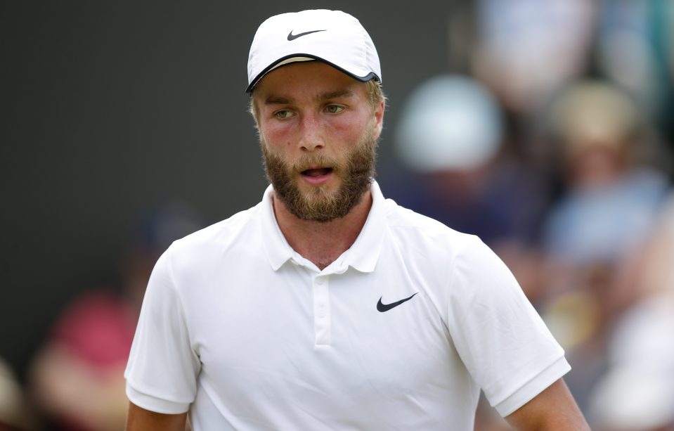  Liam Broady will meet Andy Murray in the first round of this years Wimbledon