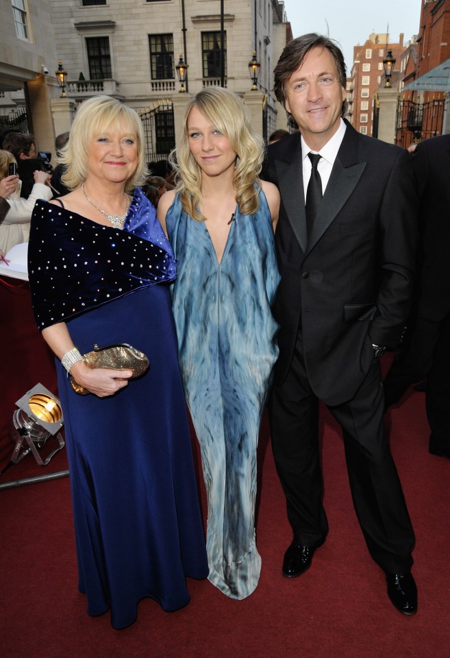  Richard and Judy with their daughter Chloe