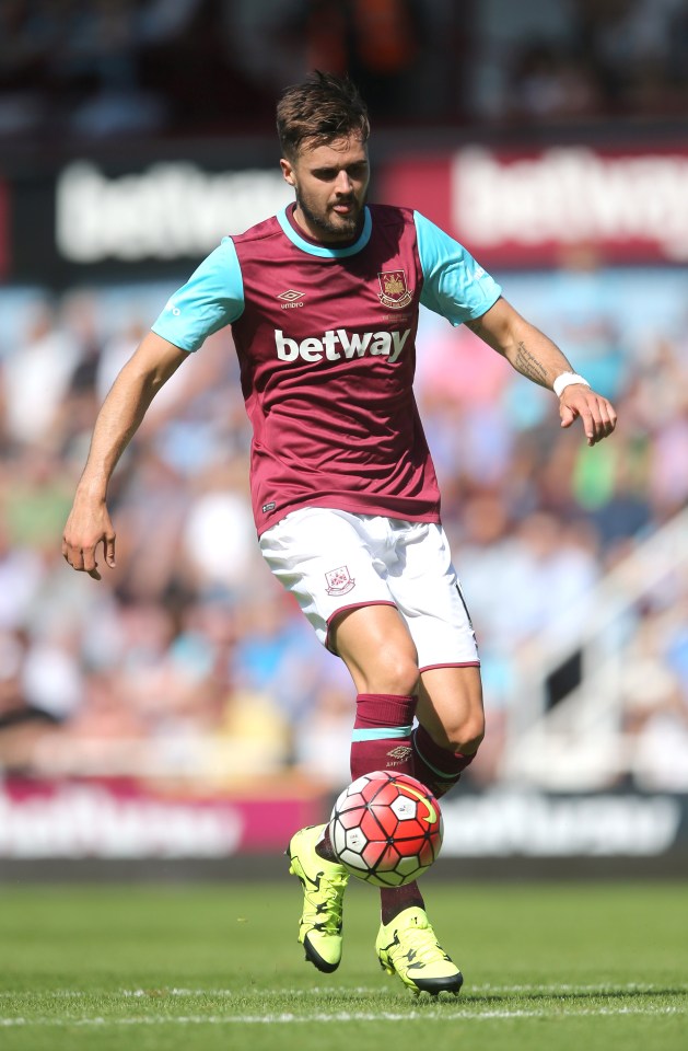  Carl Jenkinson's season ended while his was on loan at West Ham