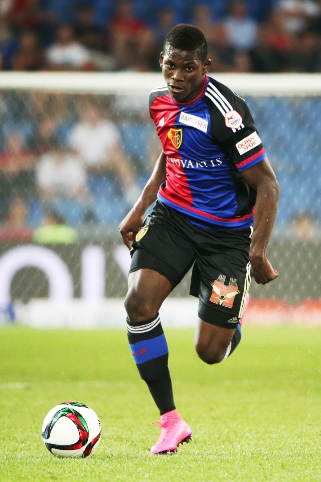  Basel's Breel Embolo has emerged on Man United boss Jose Mourinho‘s radar