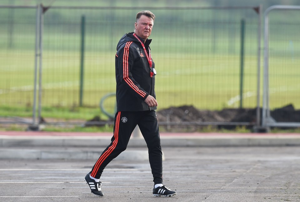  Former boss Louis van Gaal installed cameras at United's training ground