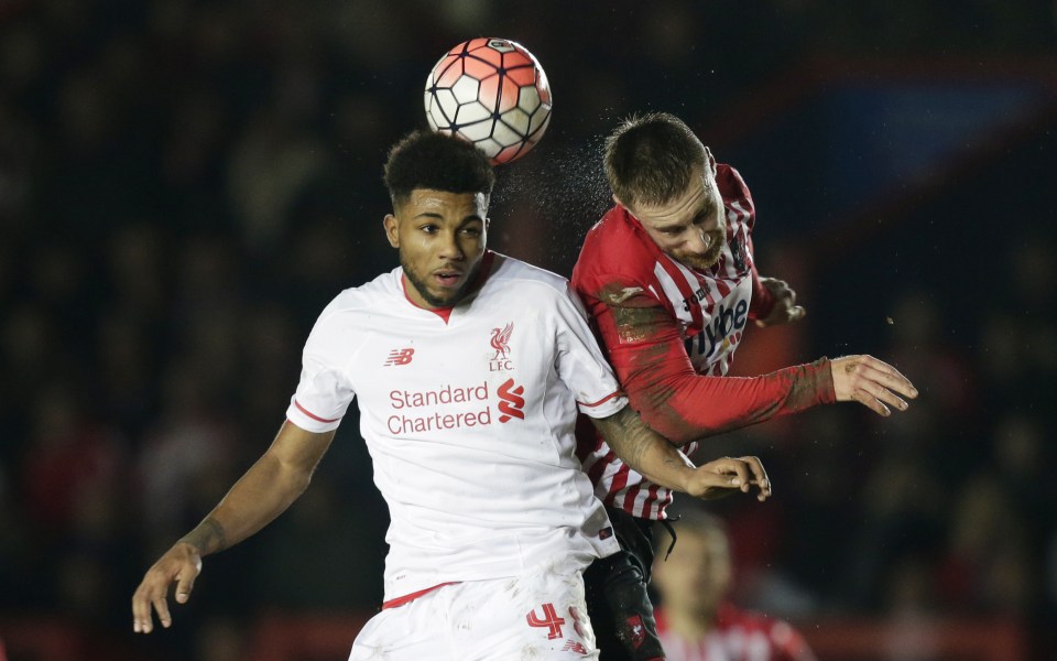  Sinclair was frustrated at a lack of first team opportunities at Liverpool