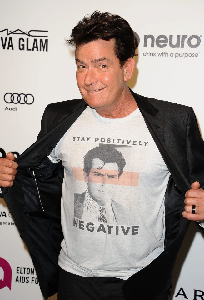  Charlie Sheen has revealed he's the "guinea pig" for a new aids drug