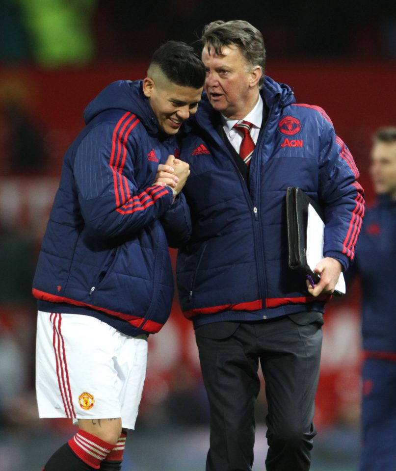  Marcos Rojo was brought to Old Trafford by Louis van Gaal back in 2014