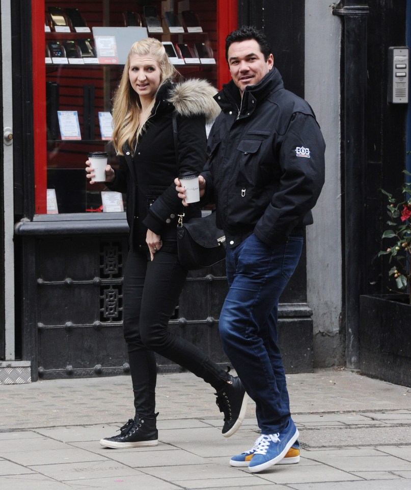  Rebecca was seen out with The Jump co-star Dean Cain shortly after her marriage split