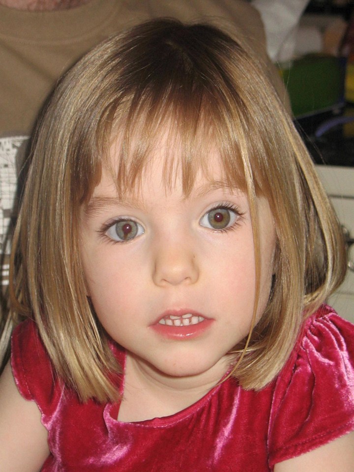 Madeleine McCann disappeared in Praia da Luz, Portugal, in 2007