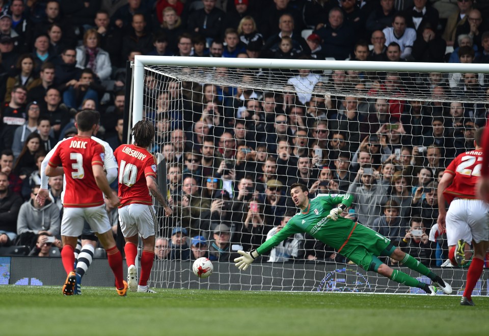 Fulham just managed to stave off relegation last season