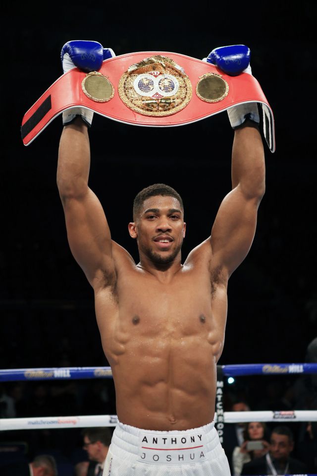  Brit world heavyweight champion Anthony Joshua must eat huge amounts to maintain his physique as he burns so much energy off in his training camp