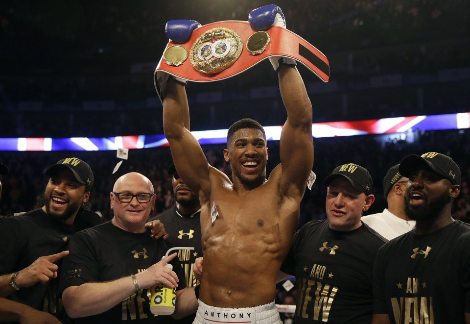  Anthony Joshua defeated Charles Martin with a second-round knockout win back in April to secure the IBF world heavyweight title in stunning fashion