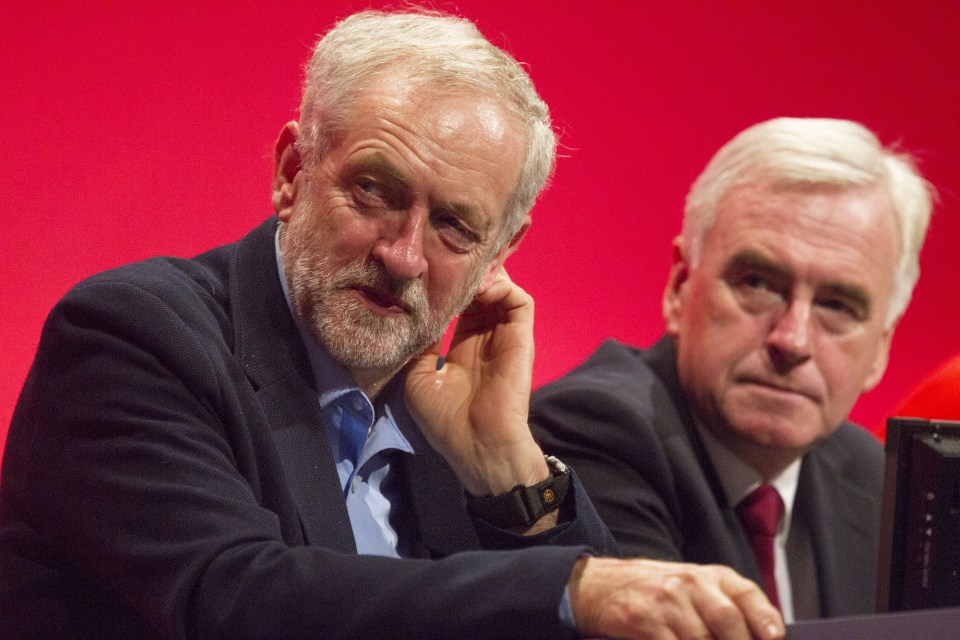  John McDonnell says Jeremy Corbyn is going nowhere despite calls for him to resign