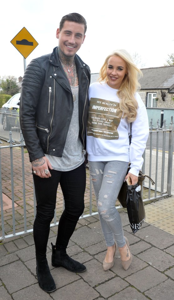  Jeremy McConnell and Stephanie Davis before their bitter split - which has turned toxic over recent weeks