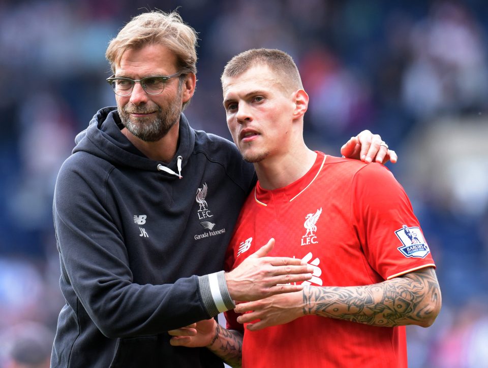  Centre-back Skrtel could be departing Anfield and boss Klopp this summer