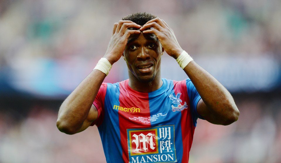  Wilfried Zaha rejoined Palace in 2015 after failed Man Utd switch