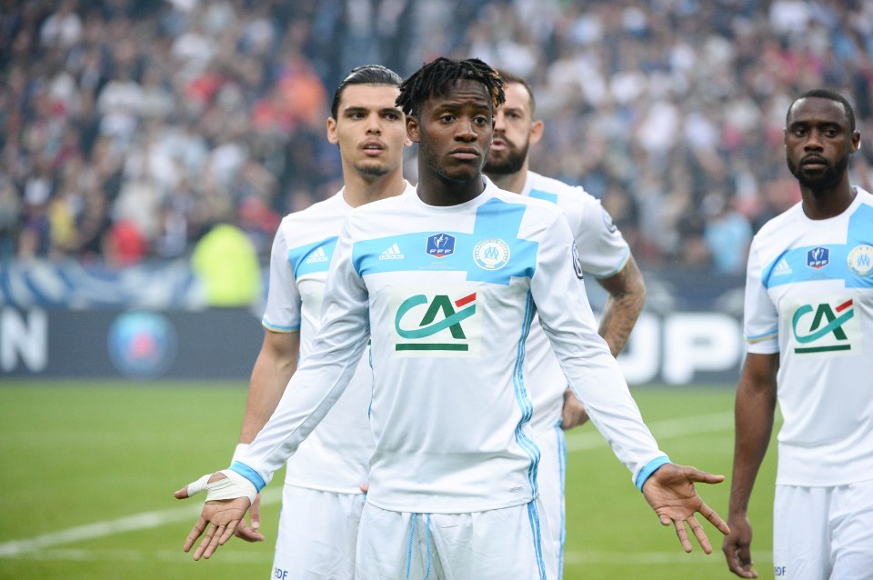  Marseilles striker Michy Batshuayi wants £100,000 a week to join Spurs