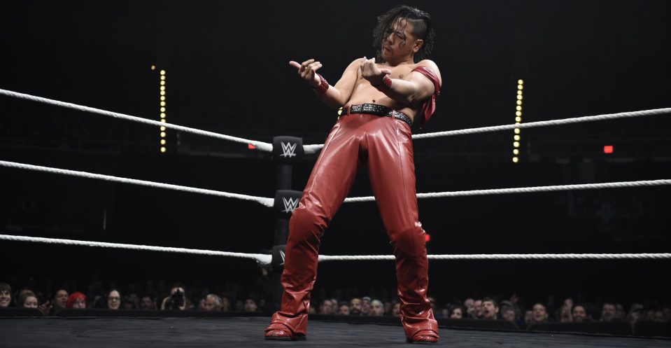  high-kicking Japanese superstar Shinsuke Nakamura is a new face in WWE